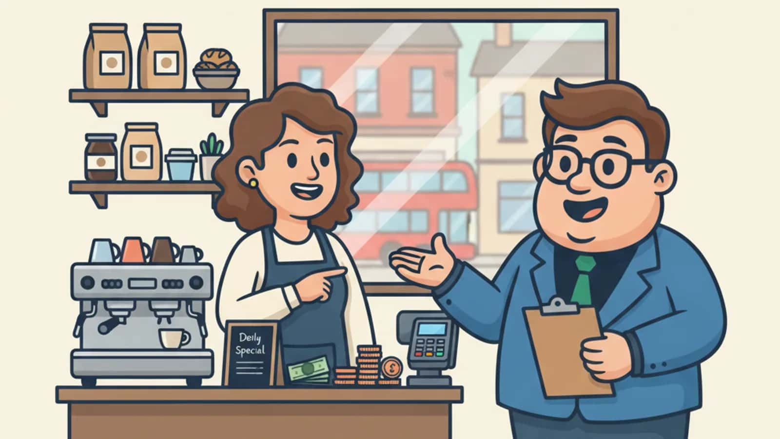 Fred explaining Short-Term Business Loan and How Does It Work to a UK business owner