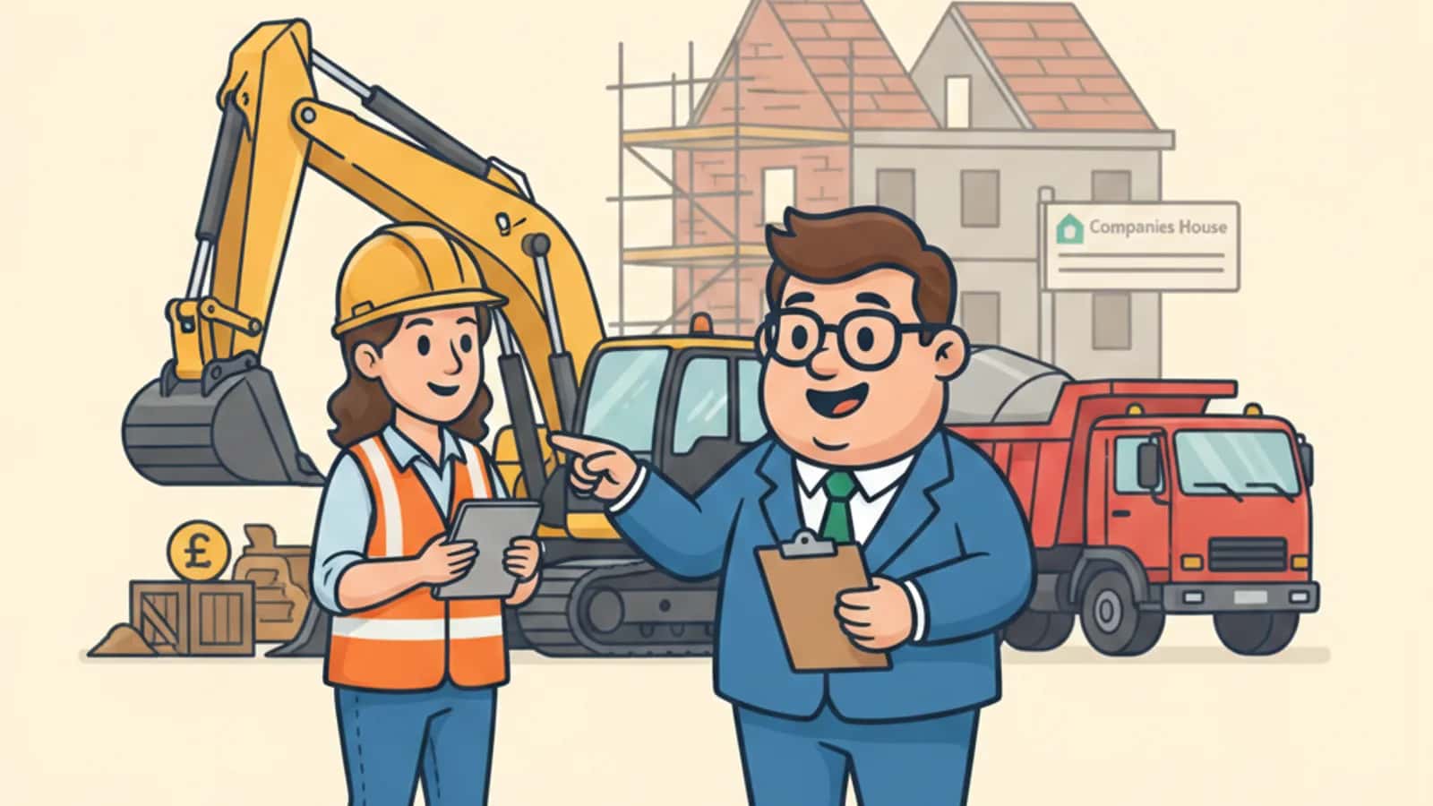 Fred explaining Plant and Machinery Finance to a UK business owner