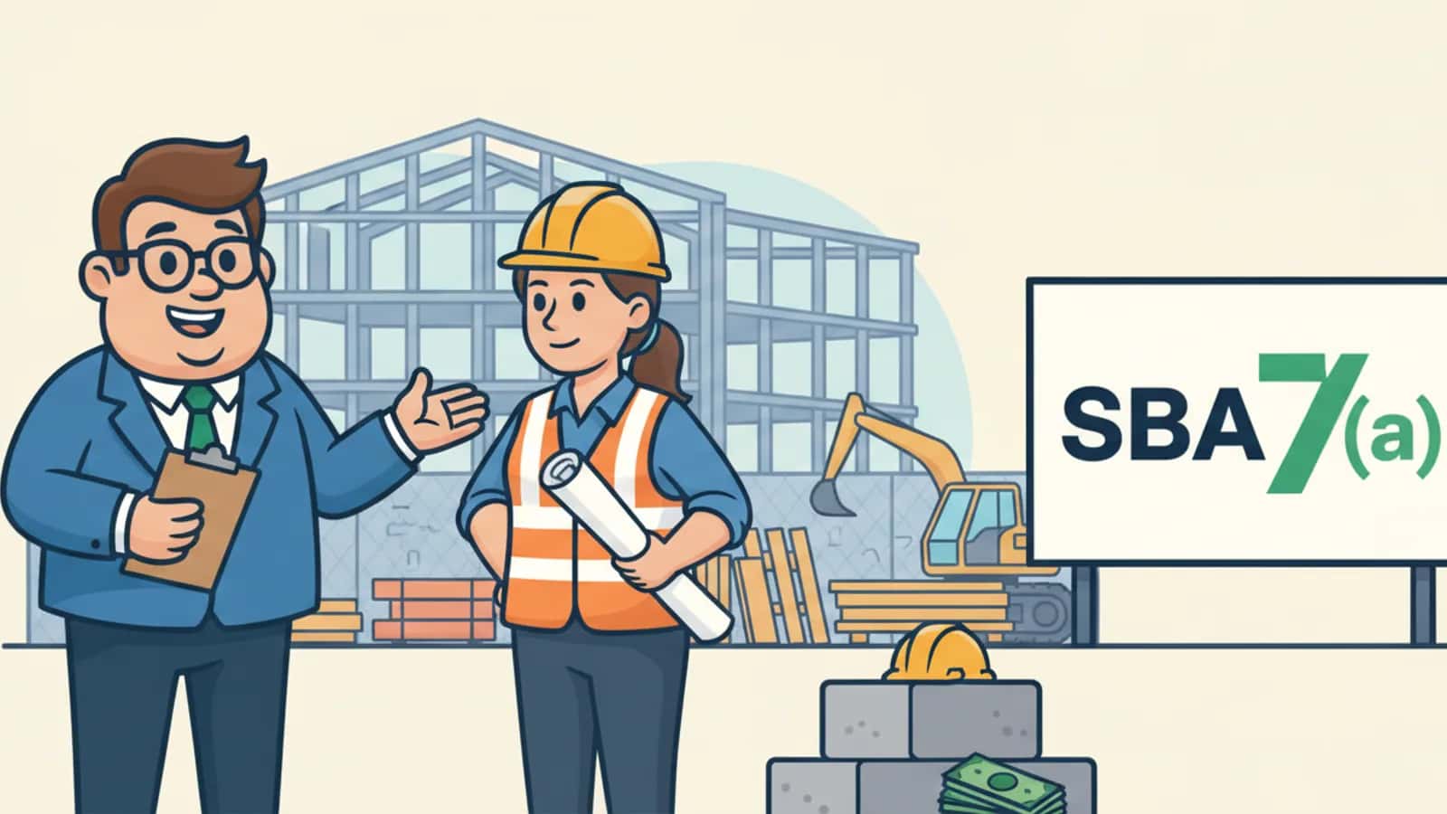 Fred helping a US business owner compare SBA 7(a) Loans Explained: Eligibility Requirements and Application Guide
