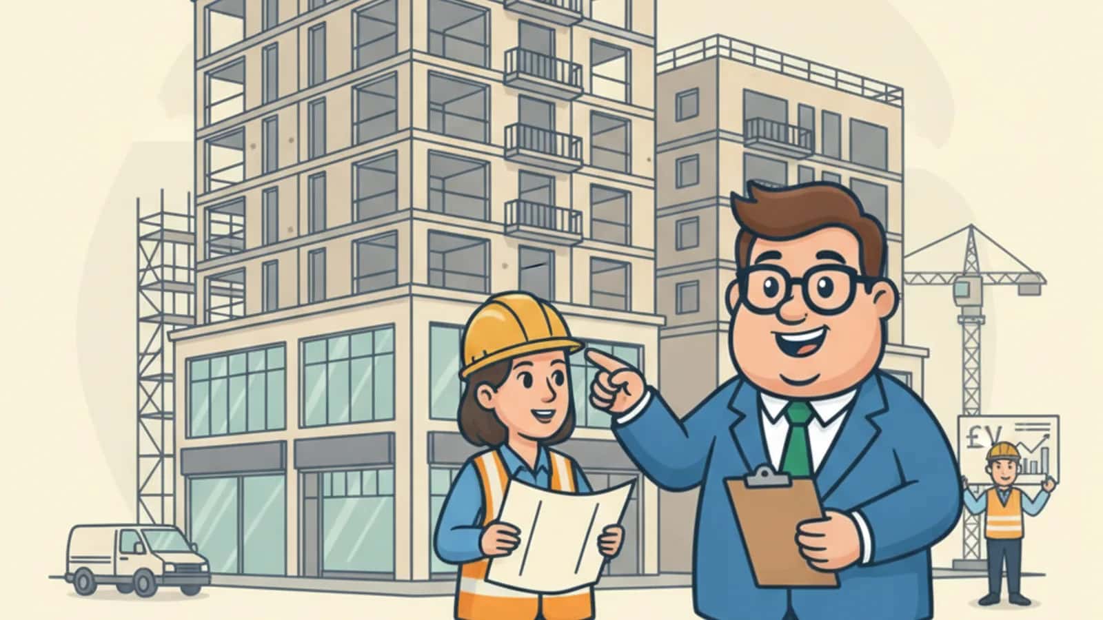 Fred explaining Mixed-Use Development Finance and How Does It Work to a UK business owner