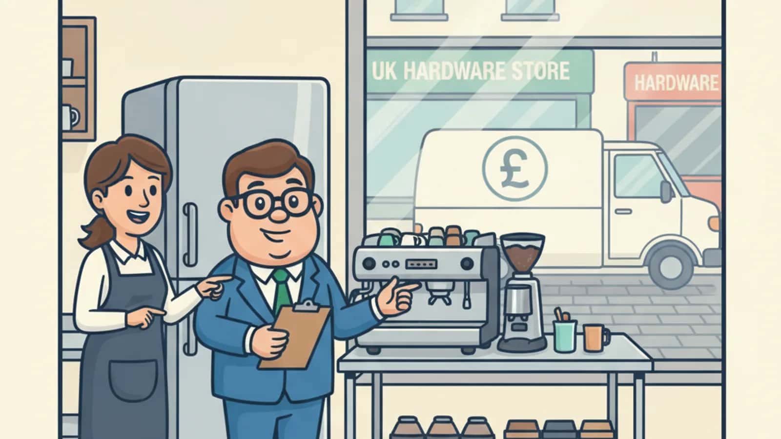 Fred explaining Industries Use Asset Finance Most Often to a UK business owner