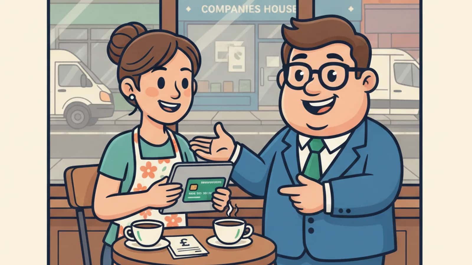 Fred helping a UK business owner compare Business Credit Card Limits: How Issuers Decide and What to Expect