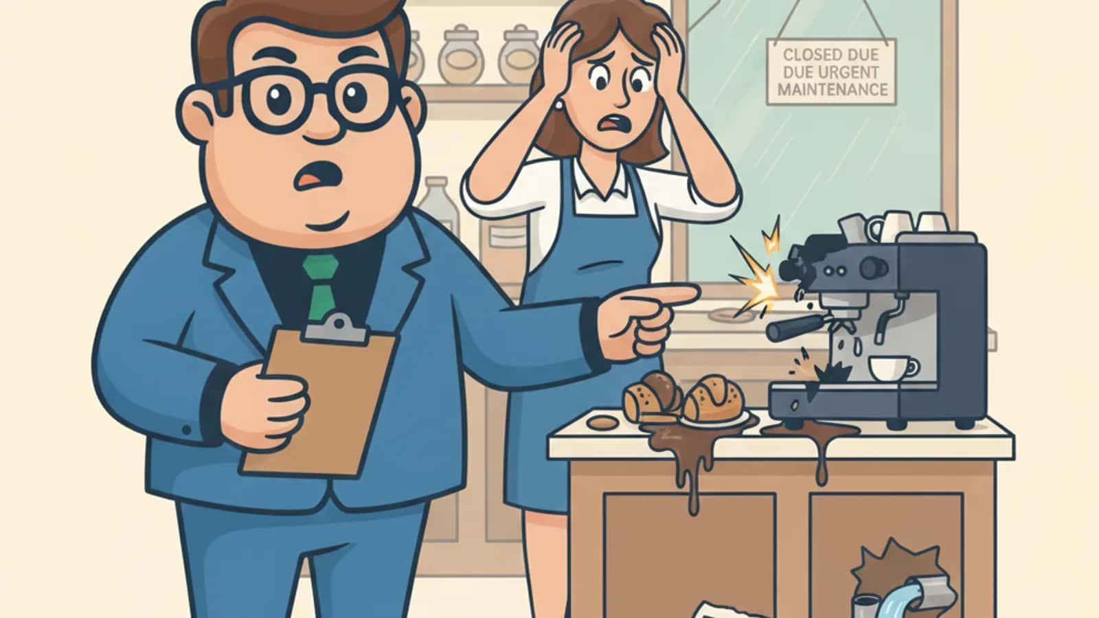 Fred explaining What Exactly Counts as an Emergency Business Loan to a UK business owner