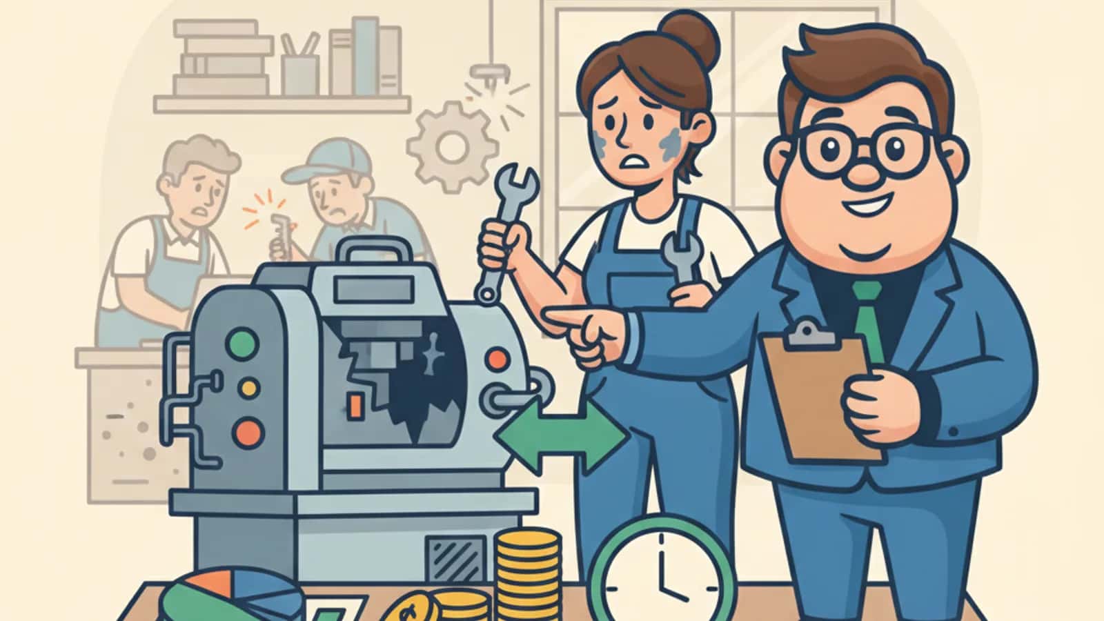 Fred helping a UK business owner compare Emergency Business Loans UK: Fast Funding When You Need It Most