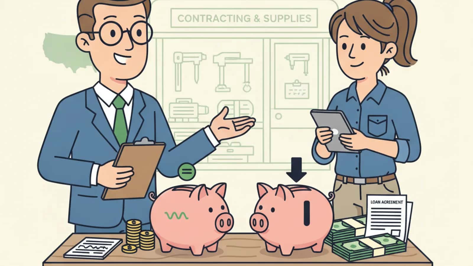 Fred explaining Business Line of Credit vs. Business Loan: What's the Difference to a US business owner