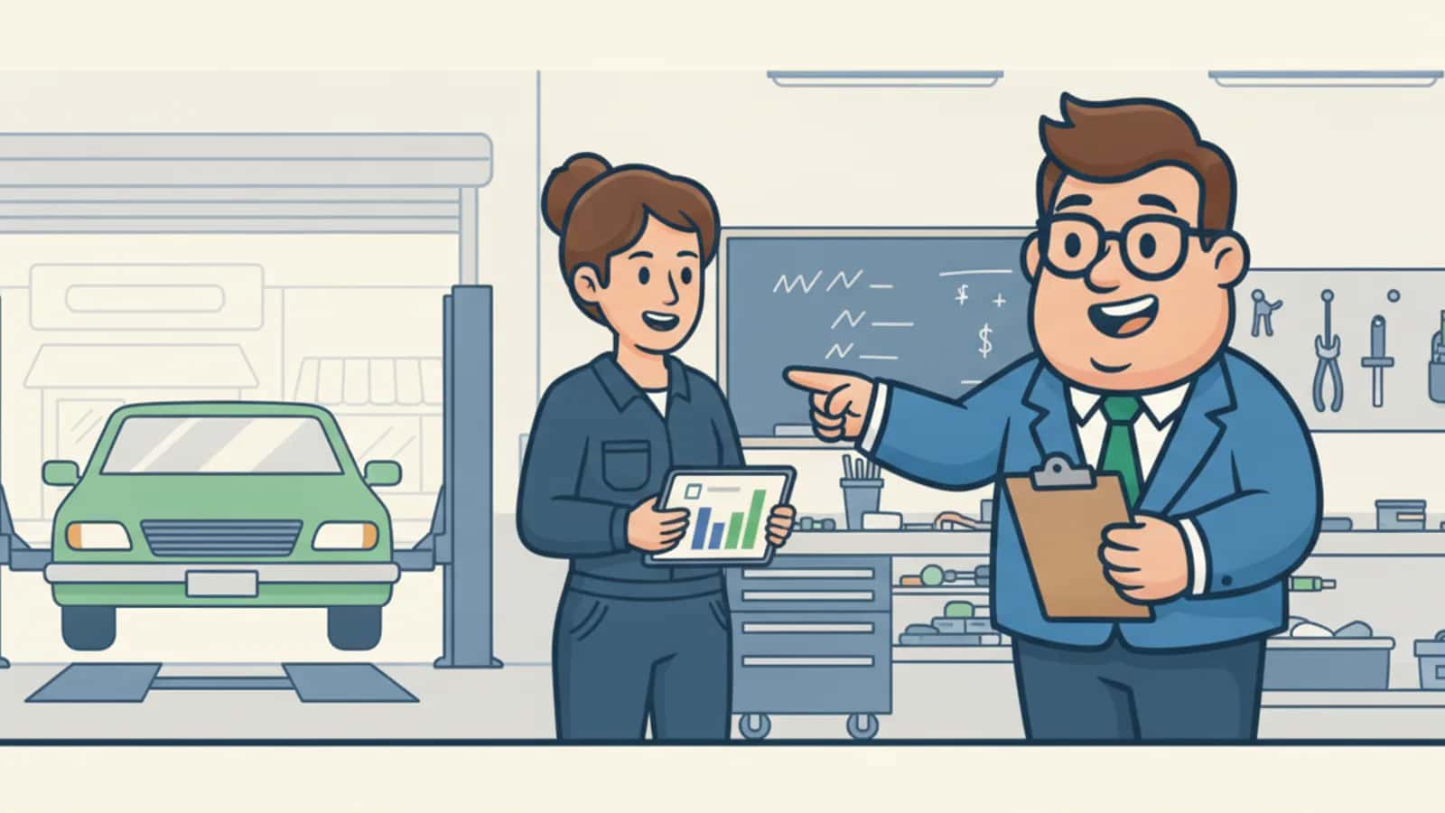 Fred helping a US business owner compare Business Line of Credit: How It Works, Costs and Requirements