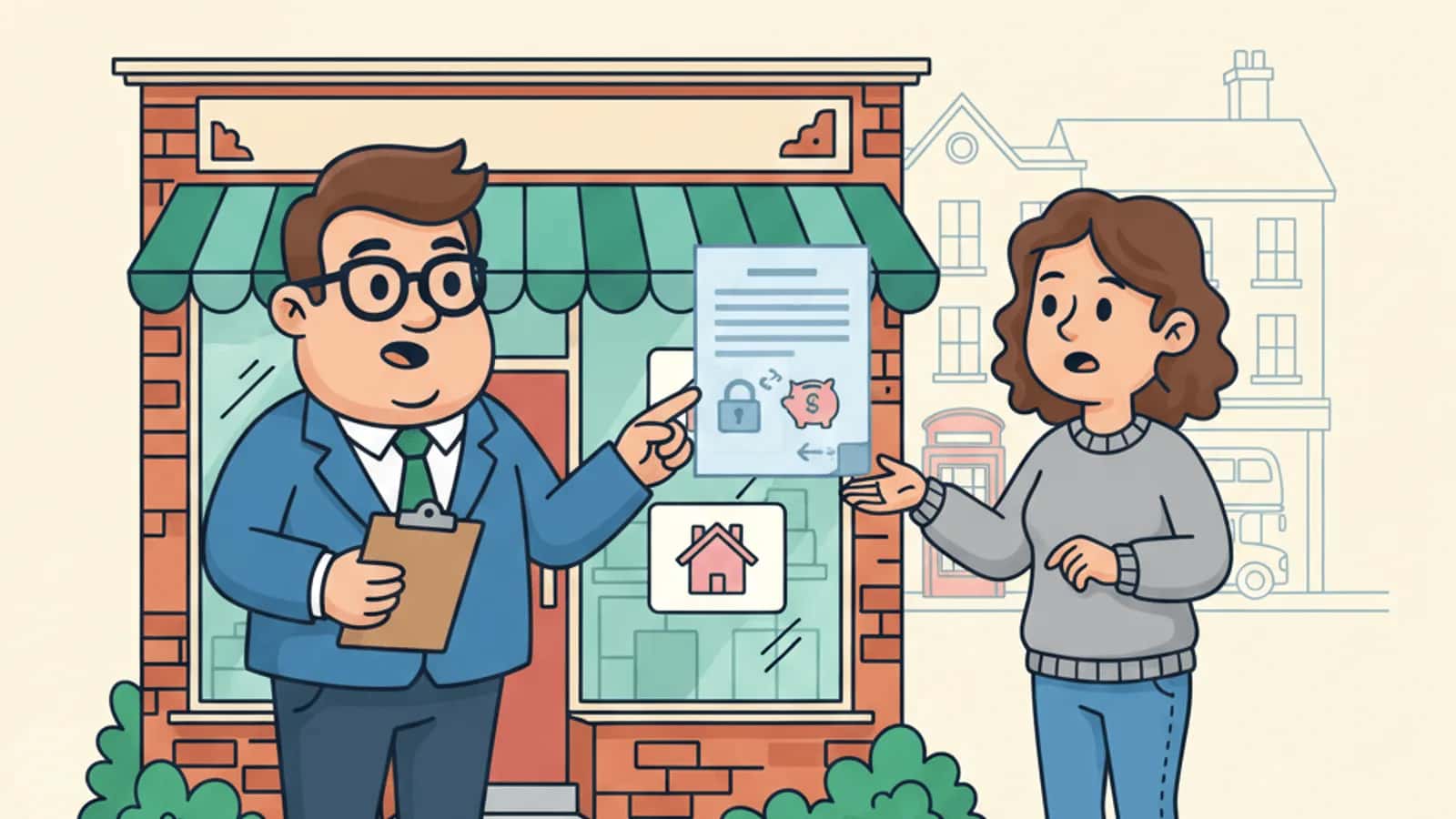 Fred explaining Personal Guarantee on a Business Loan to a UK business owner