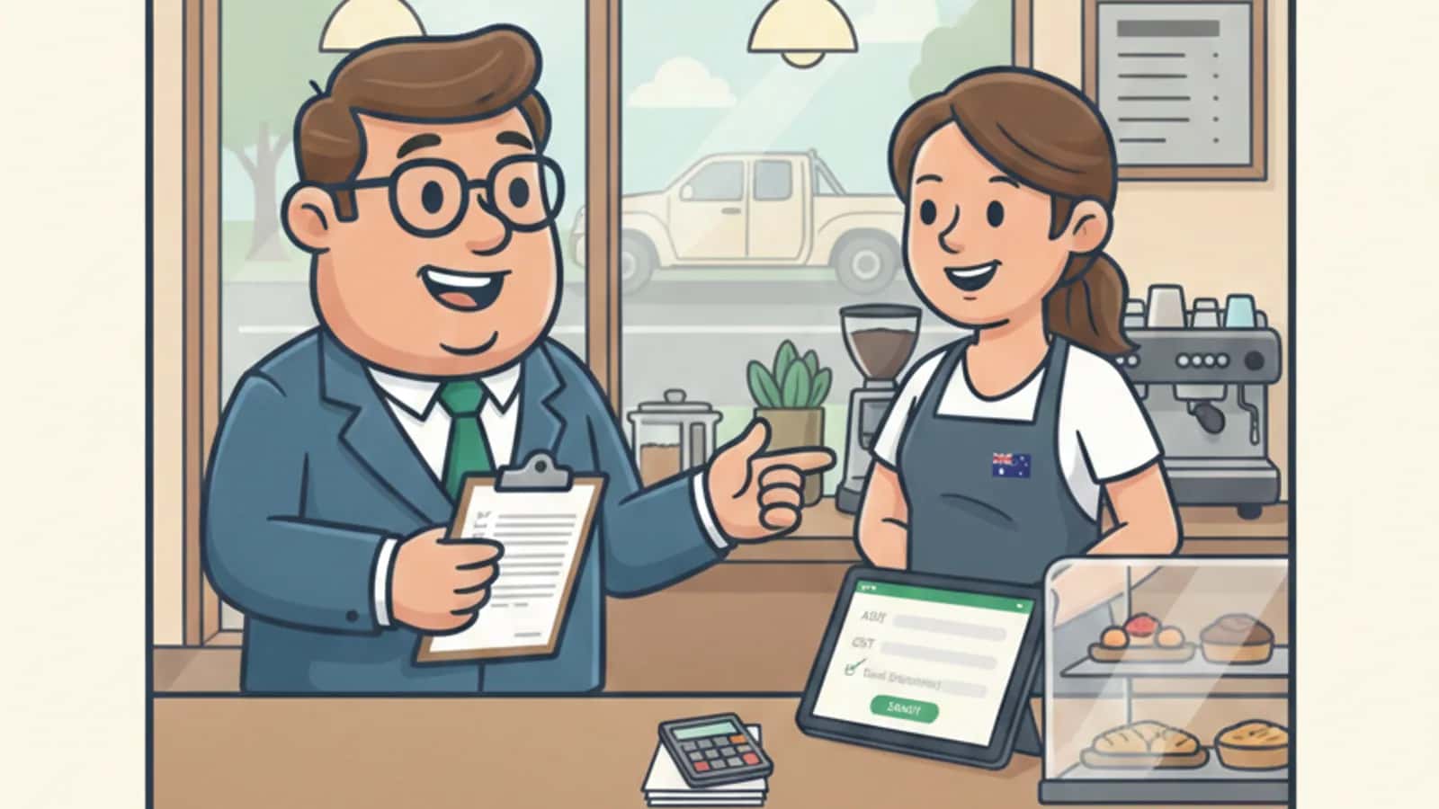 Fred explaining What Exactly Are Low-Doc Business Loans and How Do They Work to a Australian business owner