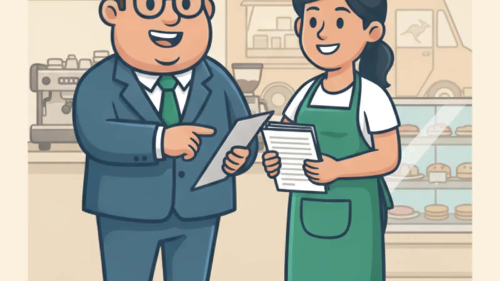 Fred helping a Australian business owner compare Low‑Doc Business Loans in Australia: How to Get Approved with Minimal...