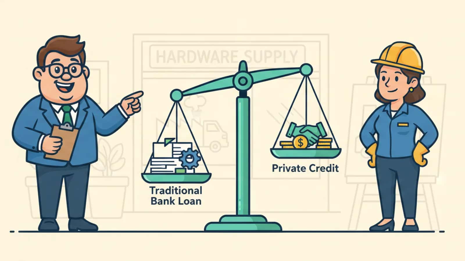 Fred explaining Private Credit, and How Is It Different From a Bank Loan to a US business owner