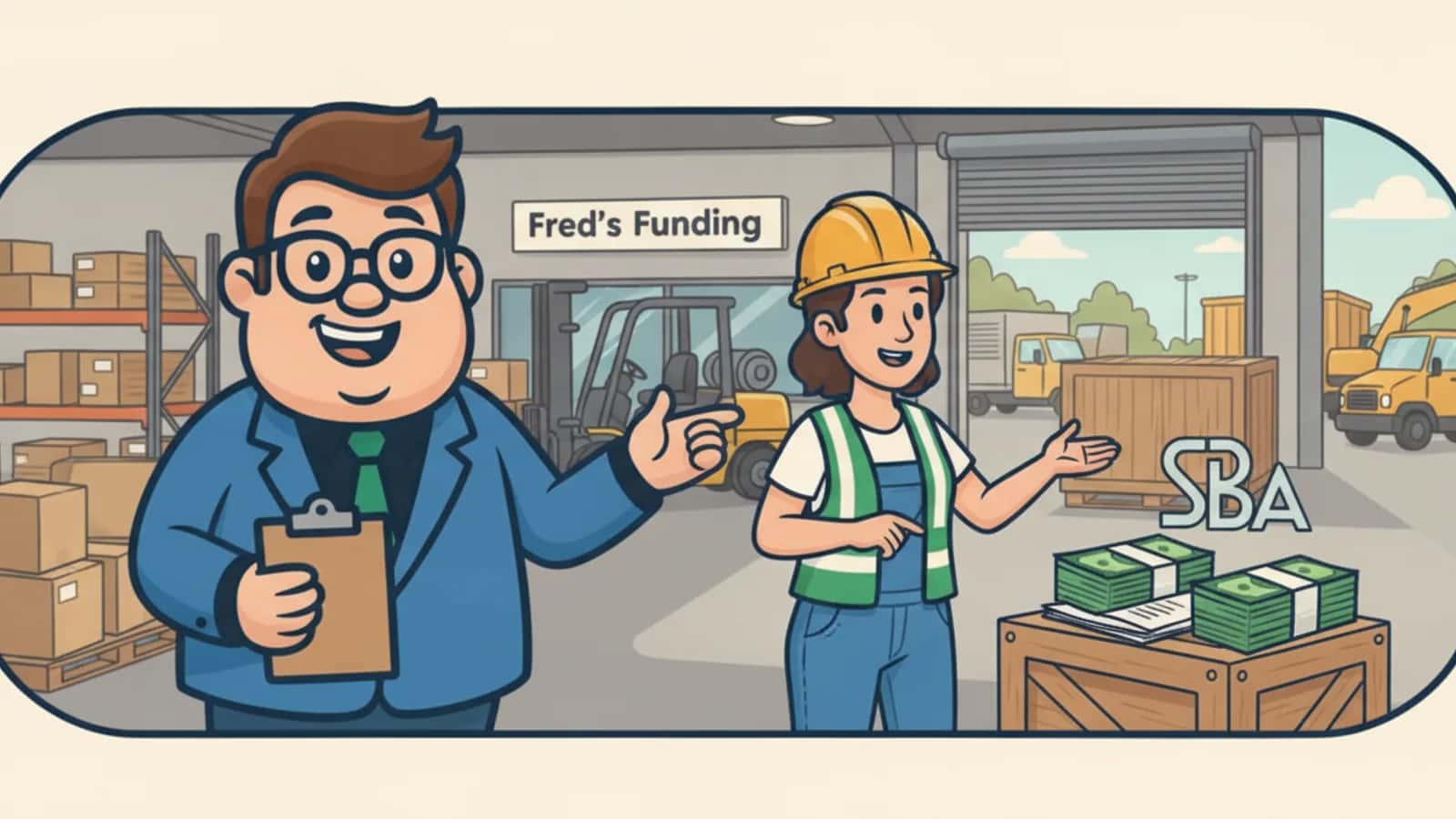 Fred helping a US business owner compare SBA 7(a) Working Capital Pilot: How the New SBA Line of Credit Works