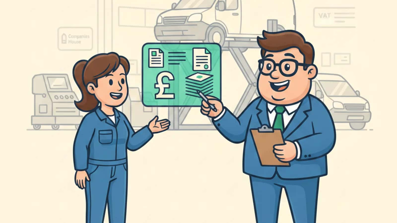 Fred explaining When Is the Right Time to Refinance Your Business Equipment Loan to a UK business owner