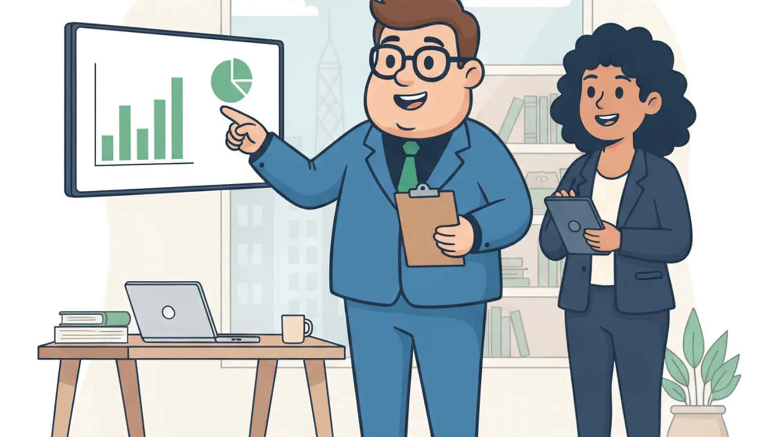 Fred helping a UK business owner compare How to Get a Business Loan in 2026: The Complete UK Guide