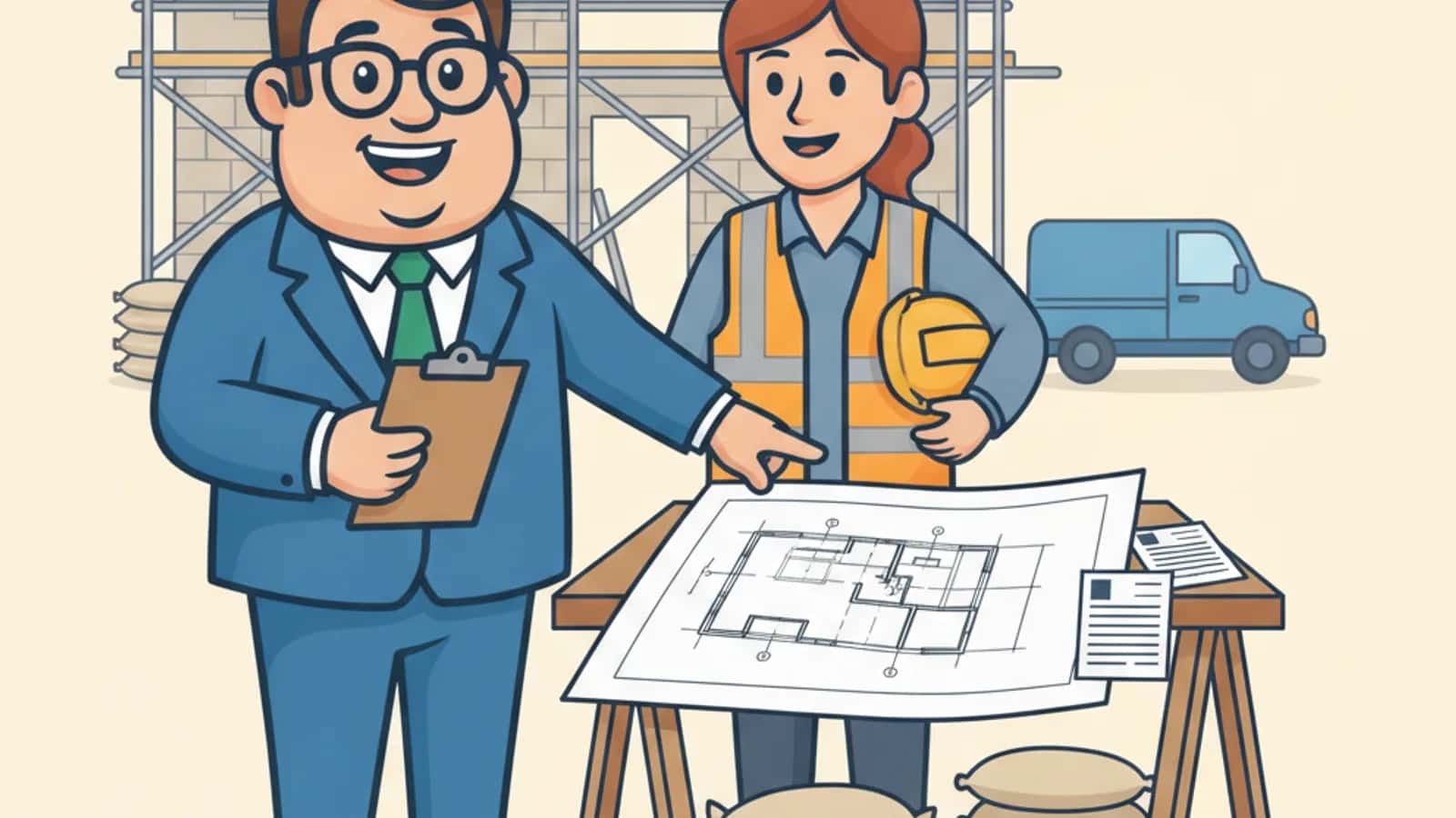 Fred explaining Pre-Planning Development Finance and How Does It Work to a UK business owner