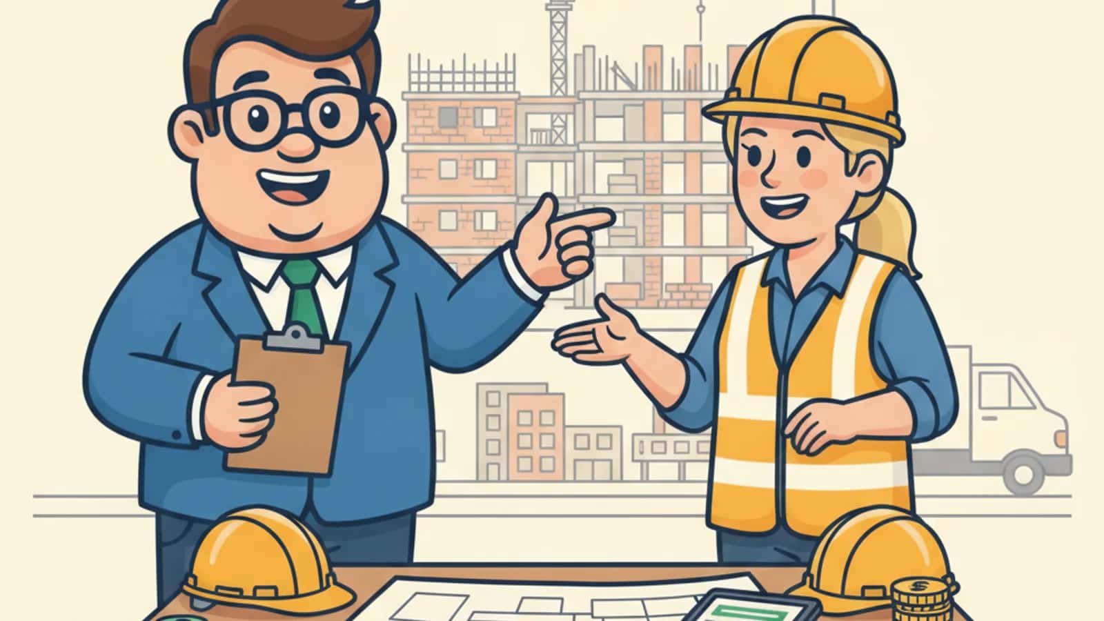 Fred helping a UK business owner compare Pre-Planning Development Finance: Can You Borrow Before Permission Is Granted