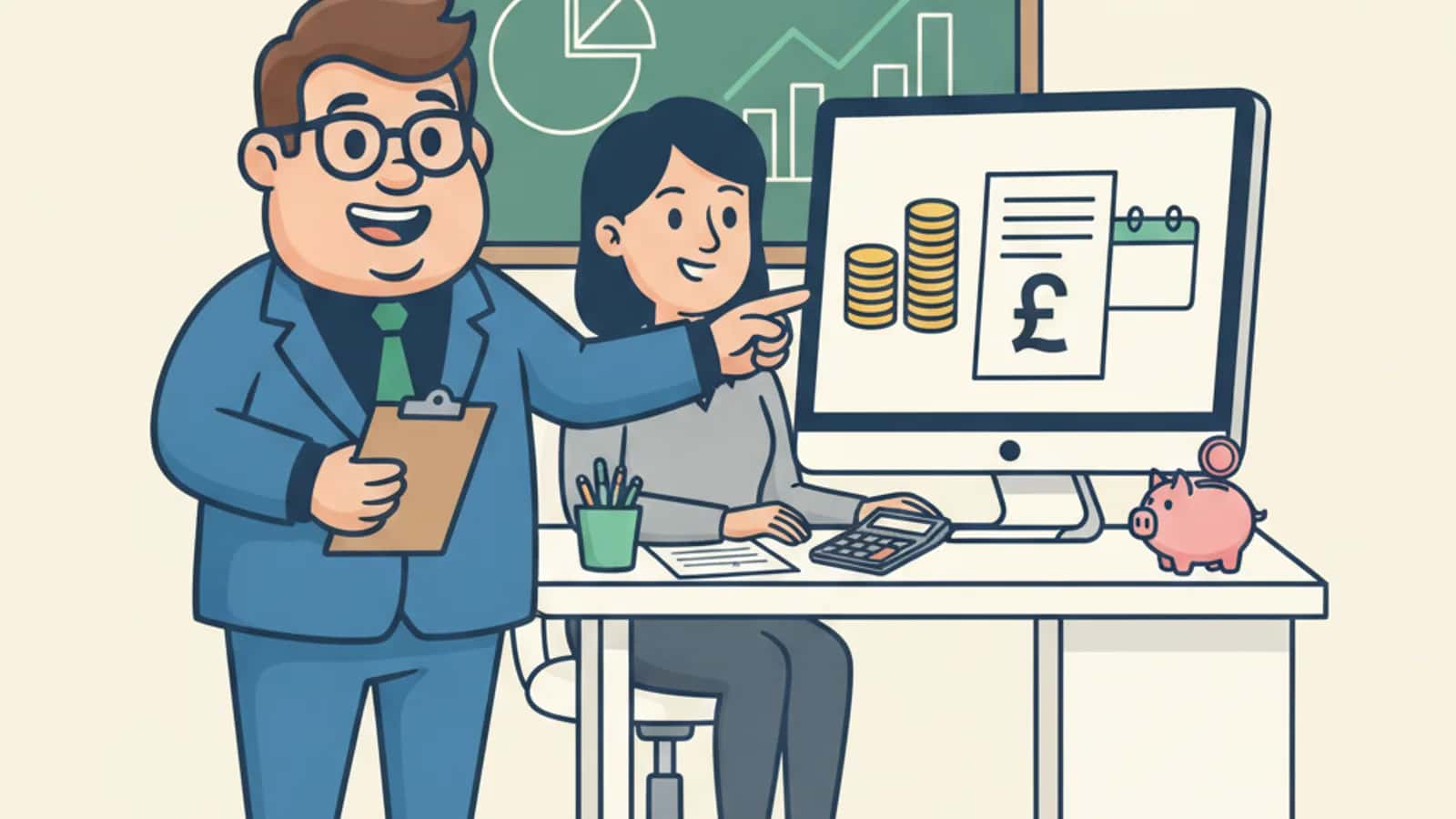 Fred explaining What Exactly Are Business Loans for Tax Bills to a UK business owner