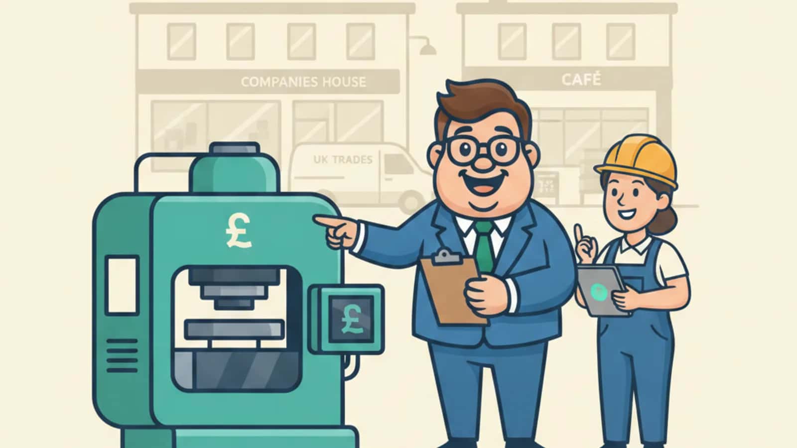 Fred helping a UK business owner compare Asset Finance: The Complete UK Business Guide for 2026