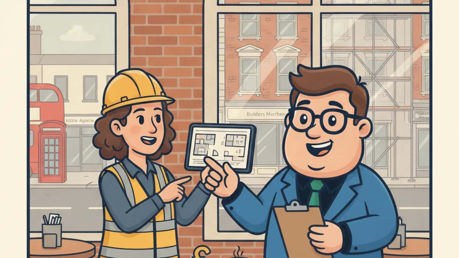 Fred helping a UK business owner compare Bridging Loan Valuations: What UK Lenders and Surveyors Check