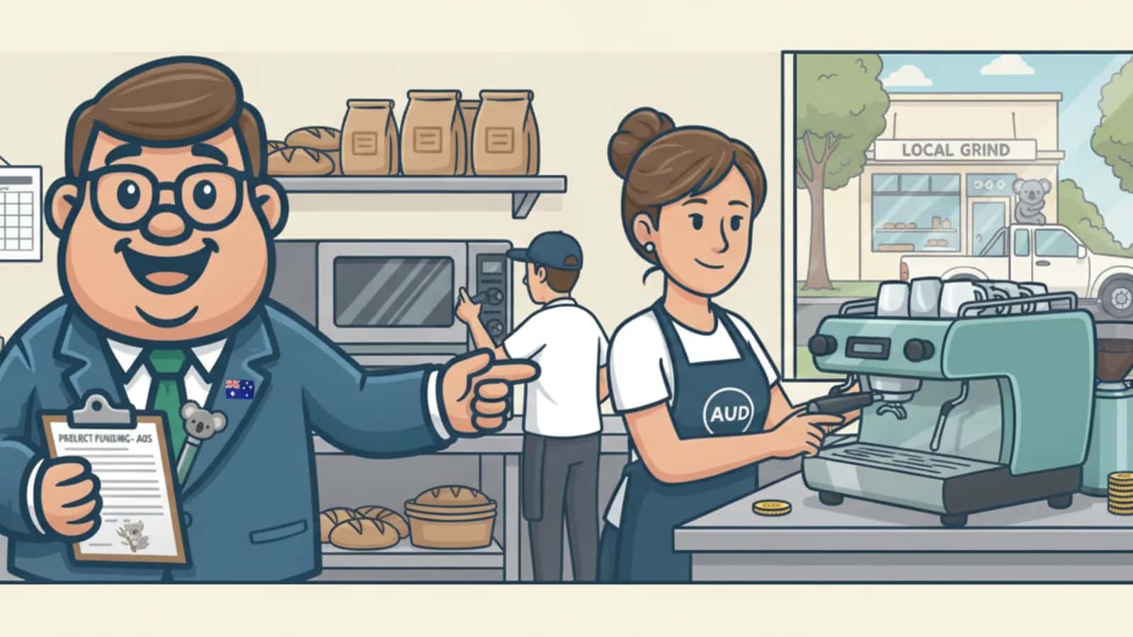 Fred helping a Australian business owner compare Australian Business Loan Approval Checklist: What Lenders Want Before They...